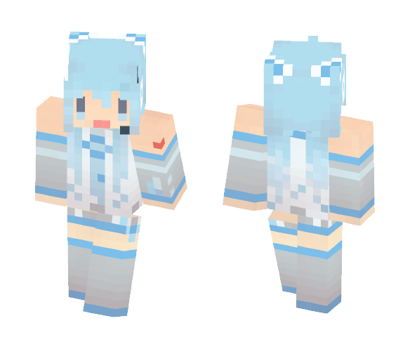 Vocaloid | Hatsune Miku Snow2010 - Female Minecraft Skins - image 1