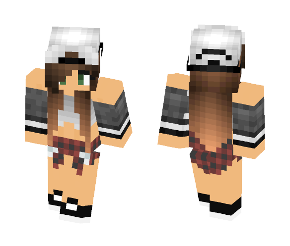 Download Free beauty girl Skin for Minecraft image 1 beauty girl - Girl Minecraft Skins - image 1