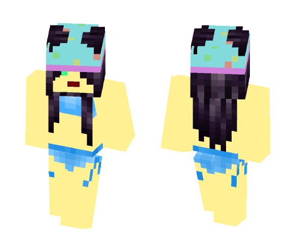 Pantie Shots| Funny Skin - Female Minecraft Skins - image 1