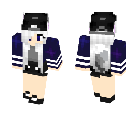 Cute Wolf Girl - Cute Girls Minecraft Skins - image 1