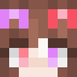 Download Free Red and Purple Girl Skin for Minecraft image 3 Red and Purple Girl - Girl Minecraft Skins - image 3