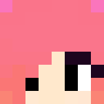 Mint Girl With Ombre Hair - Color Haired Girls Minecraft Skins - image 3
