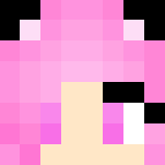 Pink Wolf Girl - Girl Minecraft Skins - image 3