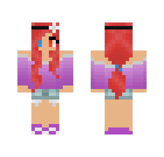 Bright Red Hair Girl
