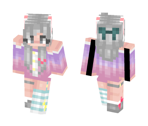 Hanae Whyles (Oc) - Female Minecraft Skins - image 1