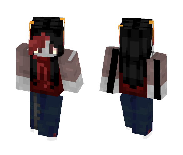 Download Free Myomi Florins - Homestuck Trollsona Skin for Minecraft image 1 Myomi Florins - Homestuck Trollsona - Female Minecraft Skins - image 1