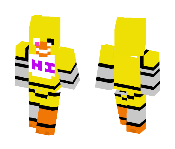 Adventure Unfinished Chica - Female Minecraft Skins - image 1