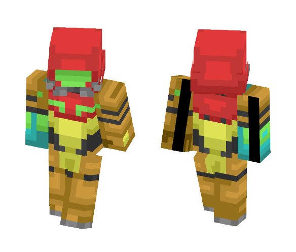 Samus Aran (Metroid) - Female Minecraft Skins - image 1