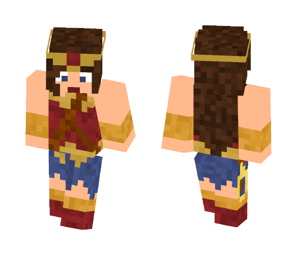 Wonder Woman - Comics Minecraft Skins - image 1