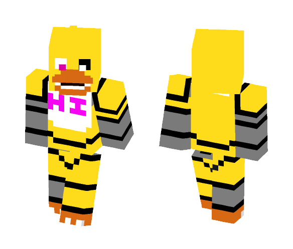 Unfinished Chica - Female Minecraft Skins - image 1
