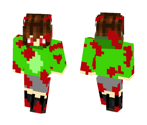 Insane!Rice AU - Male Minecraft Skins - image 1