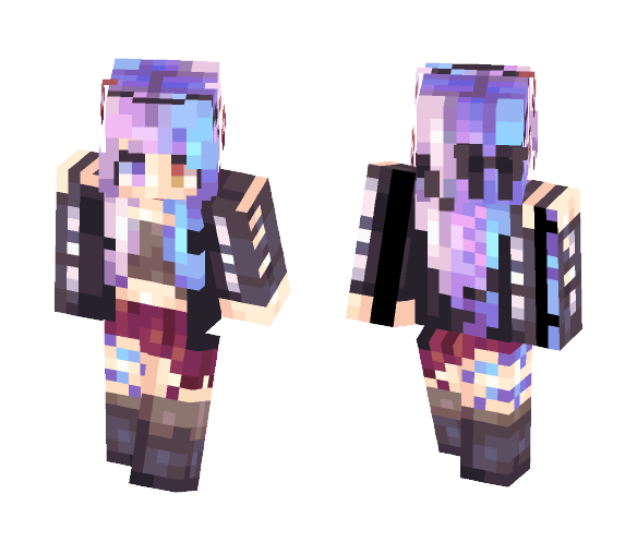 Carbon Carouselle - Female Minecraft Skins - image 1