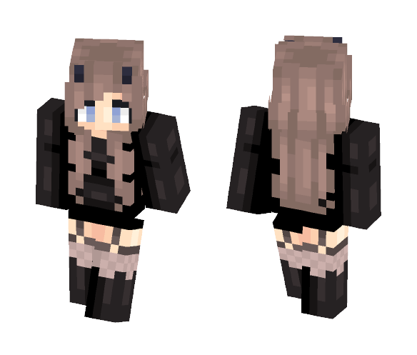 Demon girl edit - Girl Minecraft Skins - image 1