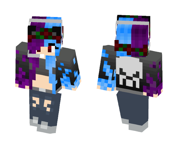 My Channel skin - Female Minecraft Skins - image 1
