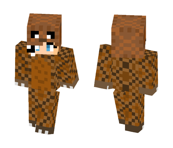 Monkey Costume - Female Minecraft Skins - image 1
