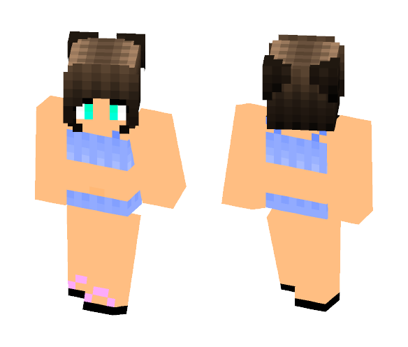 Beach Girl - Girl Minecraft Skins - image 1