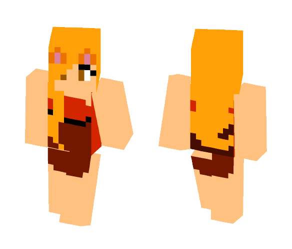 Fox Girl - Girl Minecraft Skins - image 1