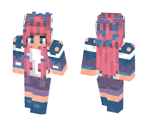 Heartache .( ̵˃﹏˂̵ ) - Female Minecraft Skins - image 1