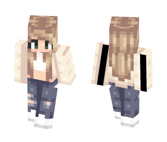 Glamour girl Mascara - Girl Minecraft Skins - image 1