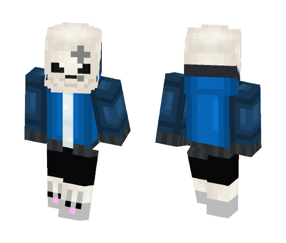 CPU! Sans - Male Minecraft Skins - image 1