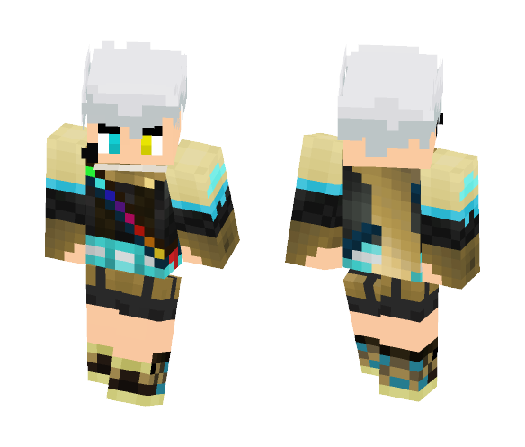 Human Ink Sans! - Male Minecraft Skins - image 1