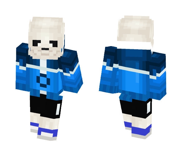 Poketale Sans! - Male Minecraft Skins - image 1