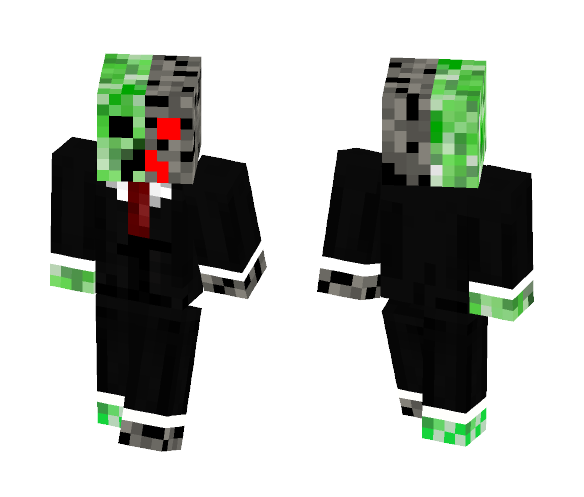 light and dark creeper - Interchangeable Minecraft Skins - image 1