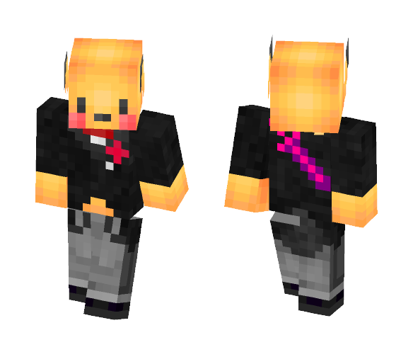 Classy Pikachu (1.8) - Interchangeable Minecraft Skins - image 1