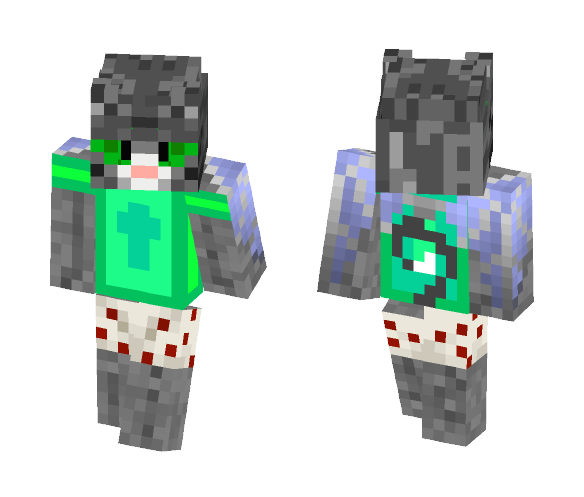 Kenny The Cat Angel (1.8) - Cat Minecraft Skins - image 1
