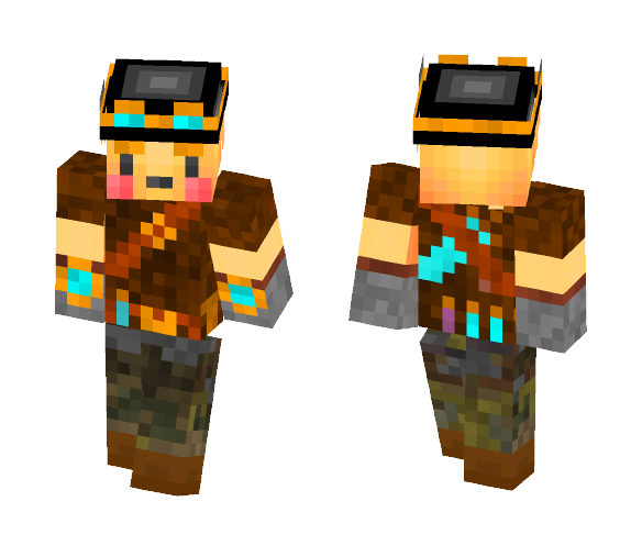 Pikateemo (pikachu) (Teemo) (1.8) - Interchangeable Minecraft Skins - image 1