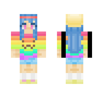 Rainbow Summer Girl