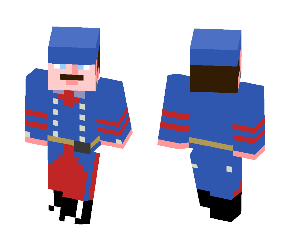 French Soldier - Male Minecraft Skins - image 1