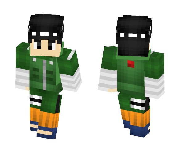 Rock Lee - Male Minecraft Skins - image 1