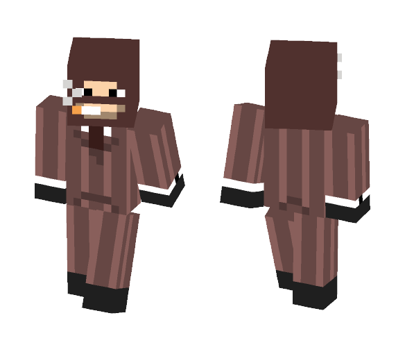 TF2 Red Spy - Male Minecraft Skins - image 1