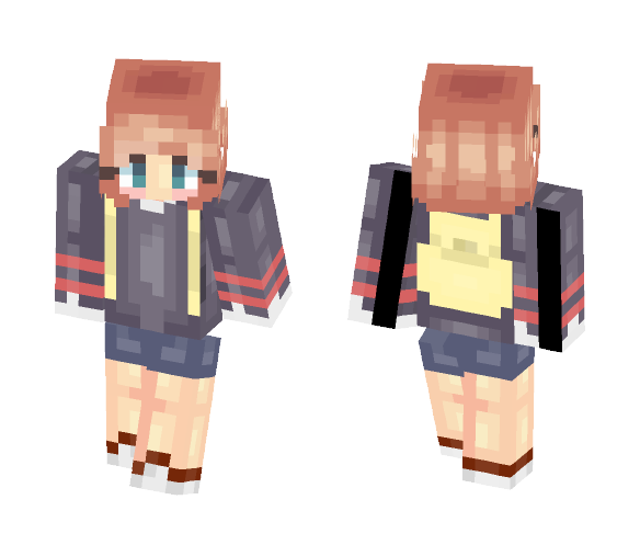 ΤξΛ | Maroon Weekend | - Female Minecraft Skins - image 1