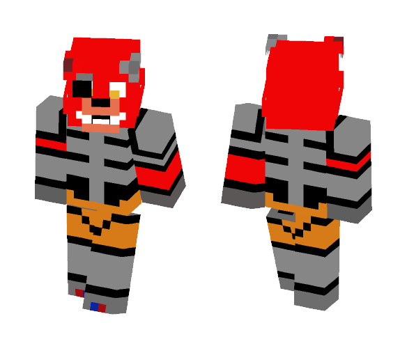 Unfinished Foxy - Male Minecraft Skins - image 1