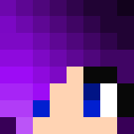 Download Free Purple hair Summer Girl Skin for Minecraft image 3 Purple hair Summer Girl - Color Haired Girls Minecraft Skins - image 3