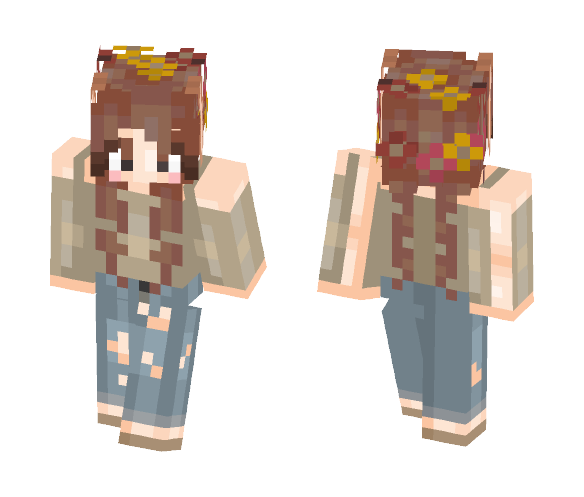 Download Free Bridget ♥ Skin for Minecraft image 1 Bridget ♥ - Female Minecraft Skins - image 1