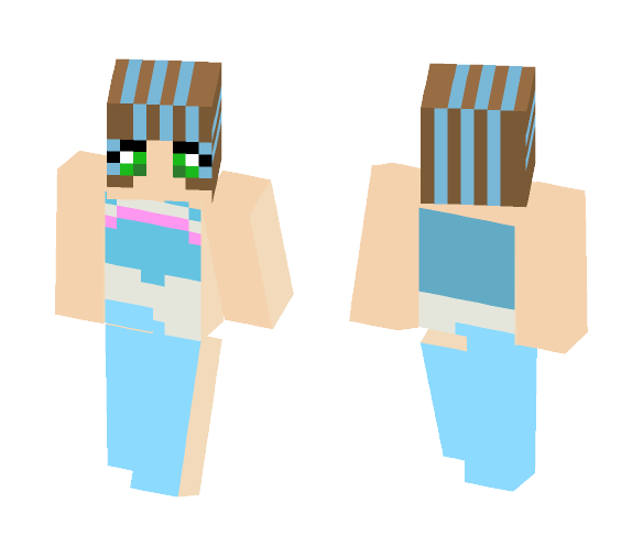 Download Free Erika from Barbie rocknroyals Skin for Minecraft image 1 Erika from Barbie rocknroyals - Female Minecraft Skins - image 1