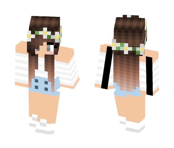 Cute girl - Cute Girls Minecraft Skins - image 1
