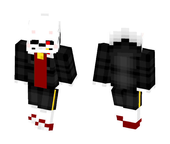 (ReMaster) UnderFell Sans - Male Minecraft Skins - image 1