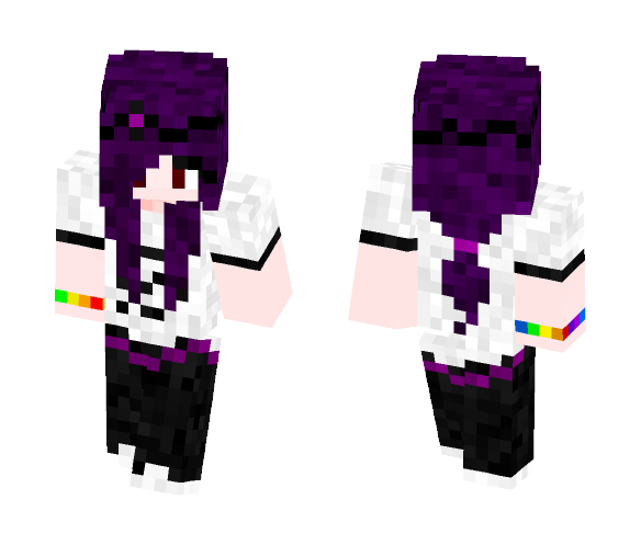 Summer Goth - Female Minecraft Skins - image 1