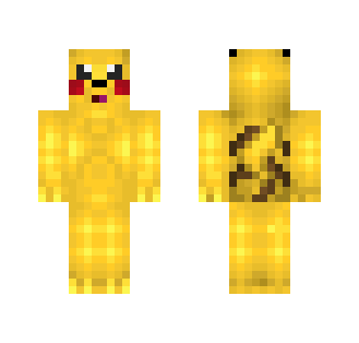 Pikachu (Pokemón) - Male Minecraft Skins - image 2