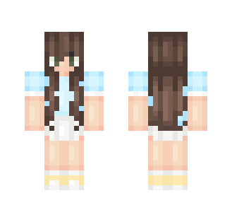 Pastel Deer Girl ; @juliaavibes - Girl Minecraft Skins - image 2