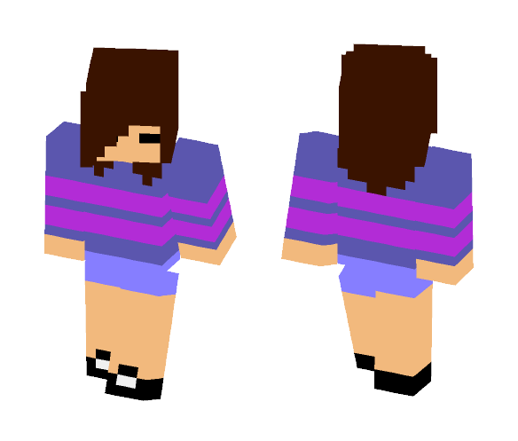 ~Undertale~Frisk~8thHuman~ - Interchangeable Minecraft Skins - image 1