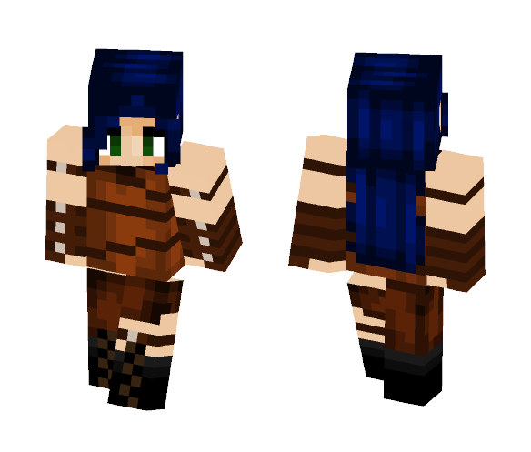OC ~ Shadow - Female Minecraft Skins - image 1