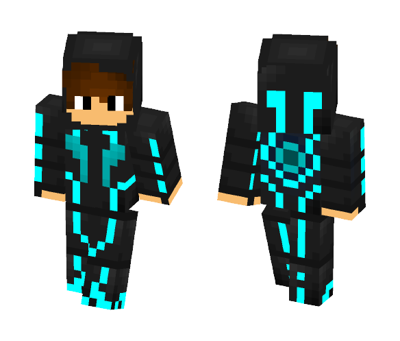 Sam Flynn (Tron) - Male Minecraft Skins - image 1