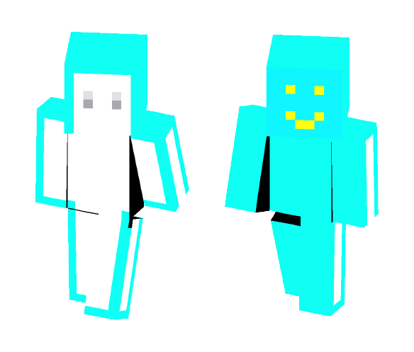 White Plain Minercaft Skin - Male Minecraft Skins - image 1