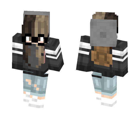 Download Free //CHiBi SCHOOL GiRL Skin for Minecraft image 1 //CHiBi SCHOOL GiRL - Girl Minecraft Skins - image 1