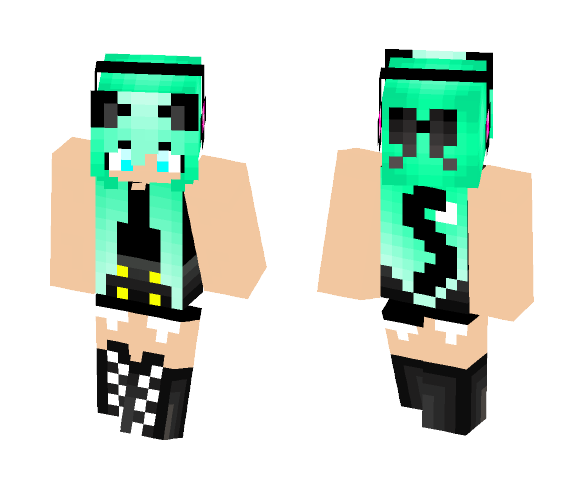 Cat girl - Cat Minecraft Skins - image 1